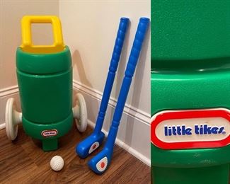 Vintage Little Tikes Child’s Golf Set