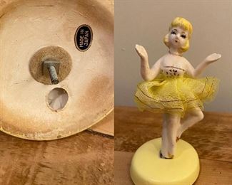 Vintage made in Japan Ceramic Ballerina 