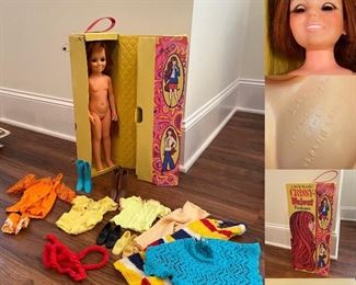 1971 Ideal Toy Corp A Tote for Beautiful Crissy Velvet Fashions 
1969 Ideal Toy Corp Crissy Doll with Extending Hair