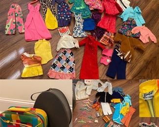 Vintage Barbie Doll Clothing 
Vintage Doll Clothing Suitcases