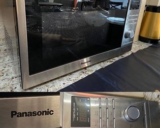 Panasonic The Genius 1100W Stainless Steel Microwave 