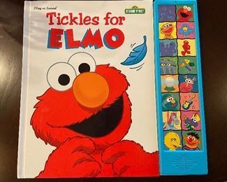 Play-a-Sound Sesame Street Tickles for Elmo Book