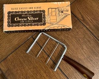 Vintage Hostess Cheese Slicer and Server in Original Box 
