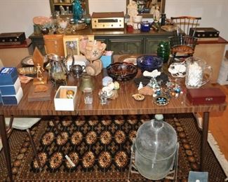 Sample of Cut to Clear Glass / Small selection of Leaded Crystal