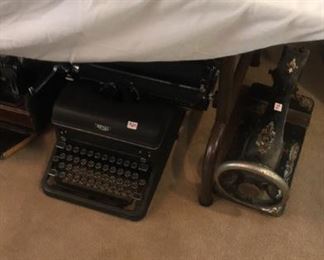 Typewriter and Sewing Machine Collections
