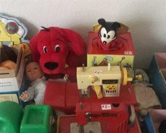 Vintage toys and dolls