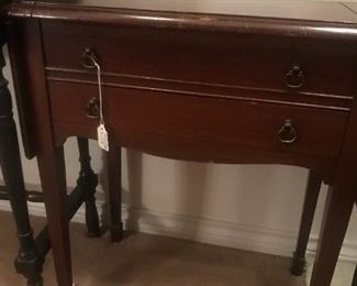 Silverplate Flatware and stand