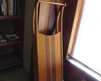 Beautiful wood sled