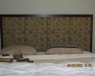 Closer look at the headboard