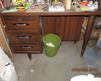 Retro art deco style desk