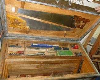 Inside of beautiful box