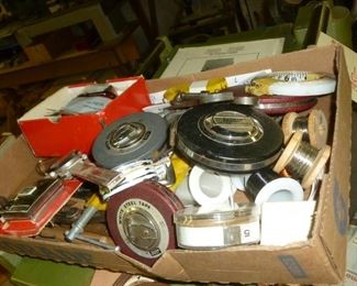 Tape measures..lots of them!