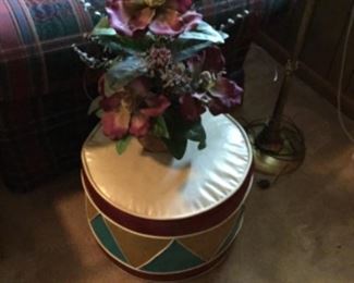 Flower arrangement & stool
