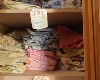 Linen closet - have twin, queen & king bedding, etc