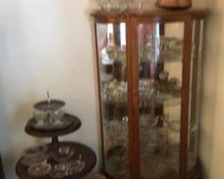 This smaller China cabinet is for sale 