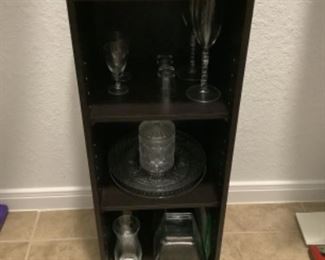 small black shelves