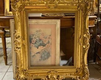 ANTIQUE GOLD LARGE FRAME 