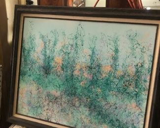 A PAINTING BY RAPPA. LOTS MORE OF OTHER ANTIQUE PAINTINGS AVAILABLE NOT PICTURED HERE 