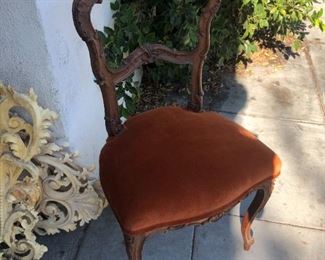 ANTIQUE CHAIRS. LOTS OF THEM! NOT ENOUGH PICTURES BUT LOTS IN STORE. 