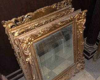 ANTIQUE GOLD FRAMED MIRRORS