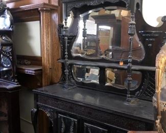 ANTIQUE DISPLAY FURNITURE 