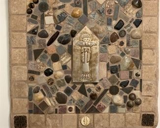 Decorative Wall Hanging 18.5 in Signed Marilu