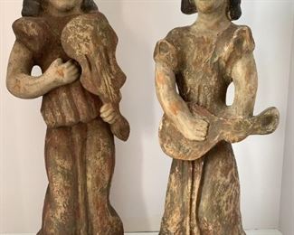 Carved Wooden Musicians 21