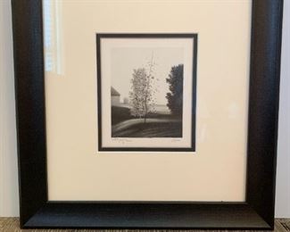 Untitled Robert Kipniss lithograph, xi/xxxv