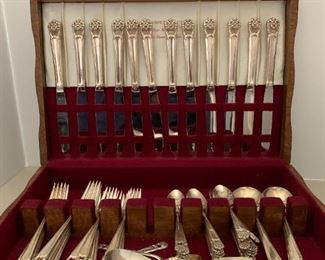 75 pcs 1847 Rogers "Eternally Yours" silver plate