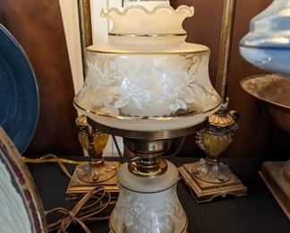 Vintage Hurricane Lamp