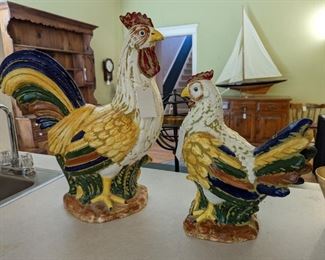 Ceramic Chickens (Mexico)