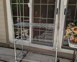 Rolling Shelving Unit