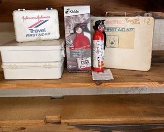 First Aid Kits And Extinguishers