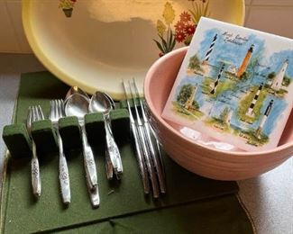 Pottery And Flatware