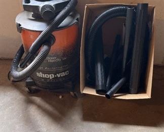 ShopVac 10 Gallon With Attachments