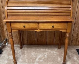 Vintage Roll Top Desk