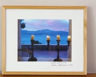 Framed Vesna Kittelson Photo "Room With a View"