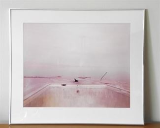 Framed Richard Misrach Photo "Diving Board, Salton S & A"