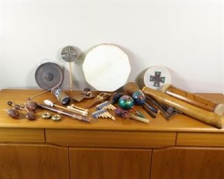 Large Lot of Musical Percussion Instruments