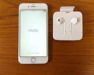 Unlocked Apple iPhone Model A1586 and New Headphones
