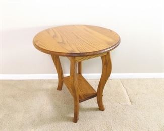 Wood Folding Round Table