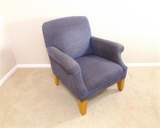 Ethan Allen Blue Arm Chair