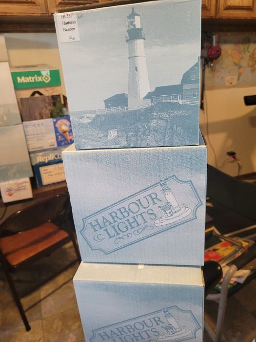 Collectors heads up! Our client has over 95 new in the box Harbour Lights in his collection. Most have never been opened! Here is your opportunity!