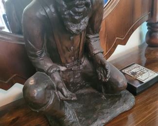 More quality art. Panning for gold! Pan to the right in box.