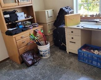 Cabinet, luggage and more!