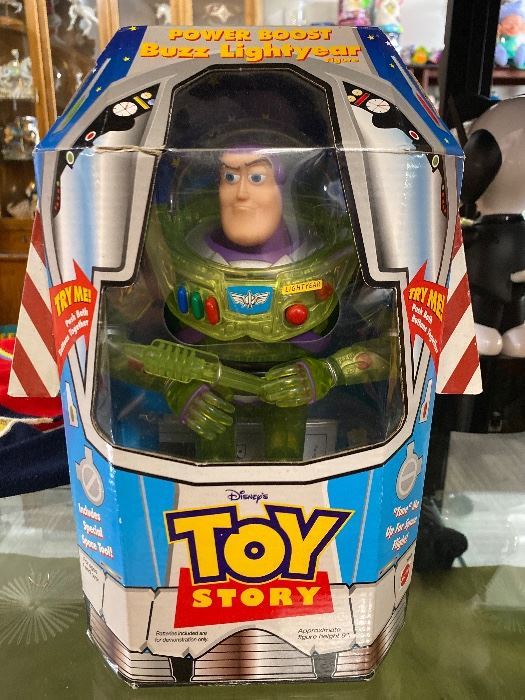 VINTAGE TOY STORY POWER BOOST BUZZ LIGHTYEAR FIGURE MATTEL MISB 1998 