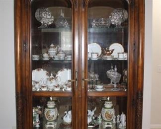 W-65”   D-21.5”   H-101”    ADDED TOP PIECE 11.5