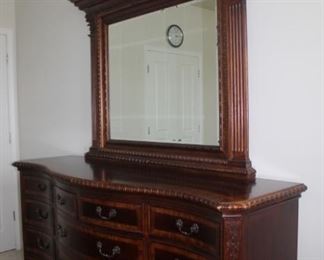 Dresser, Mirror, Head-Board, Foot-Board, Nightstand Quantity (2)