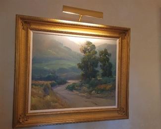 Ovanes Berberian "Afternoon Light" Oil on canvas 28"x34"
