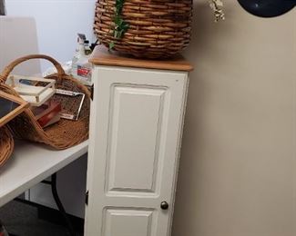 4-5" Cabinet.  Flowers in basket sold separately.